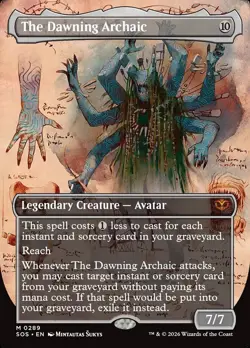 The Dawning Archaic ** Borderless ** #289 - Secrets of Strixhaven - NM MTG - Image 1