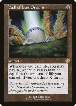 Well of Lost Dreams - The Brothers' War: Retro Frame Artifacts - Magic - MTG - Image 1