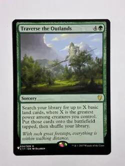 Traverse the Outlands 34 Rare Commander 2017 Magic: The Gathering Near Mint - Image 1