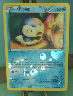 Pokemon Piplup RC6/RC25 Legendary Treasures: Radiant Holo Trading Card TCG - Image 1
