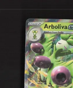 Arboliva ex 023/182 Destined Rivals Ultra Rare Holo Pokemon Card NM - Image 3