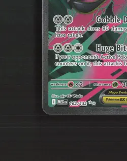 Mega Mawile ex 162/132 Mega Evolution Full Art Ultra Rare Holo Pokemon Card NM - Image 5