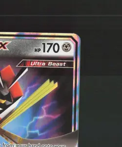 Kartana GX 70/111 Crimson Invasion Ultra Rare Holo Pokemon Card NM - Image 4