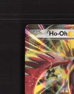 Ho Oh EX 92/122 Breakpoint Ultra Rare Holo Pokemon Card DMG - Image 3