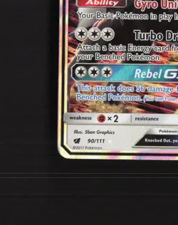 Silvally GX 90/111 Crimson Invasion Ultra Rare Holo Pokemon Card NM - Image 5