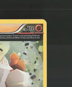 Regirock XY49 XY Full Art Black Star Promo Cosmos Holo Pokemon Card LP - Image 4