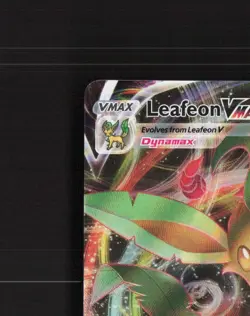 Leafeon VMAX 008/203 Evolving Skies Ultra Rare Holo Pokemon Card NM - Image 3