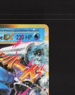Mega M Blastoise EX 22/108 Evolutions Ultra Rare Holo Pokemon Card LP - Image 4