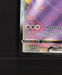 Ditto VMAX 051/072 Shining Fates Ultra Rare Holo Pokemon Card NM - Image 5