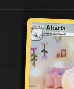 Altaria GG19/GG70 Crown Zenith Full Art Ultra Rare Holo Pokemon Card LP+ - Image 3