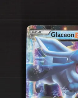 Glaceon EX 20/124 Fates Collide Ultra Rare Holo Pokemon Card LP+ - Image 3