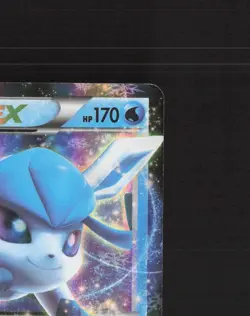 Glaceon EX 20/124 Fates Collide Ultra Rare Holo Pokemon Card LP+ - Image 4