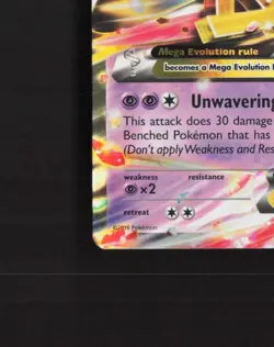 Mega M Gallade EX 35/108 Roaring Skies Ultra Rare Holo Pokemon Card LP - Image 5