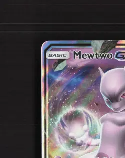 Mewtwo GX 39/73 Shining Legends Ultra Rare Holo Pokemon Card NM - Image 3
