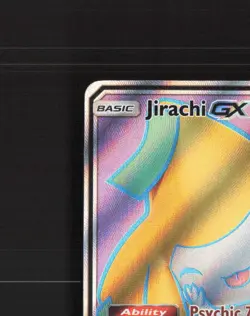 Jirachi GX 79a/236 Unified Minds Full Art Ultra Rare Holo Pokemon Card LP - Image 3
