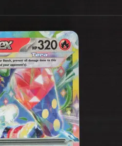 Cinderace ex 028/142 Stellar Crown Ultra Rare Holo Pokemon Card NM - Image 4