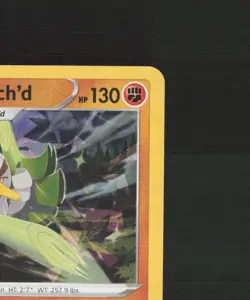 Galarian Sirfetch'd 098/189 Darkness Ablaze Cracked Ice Holo Pokemon Card NM - Image 4