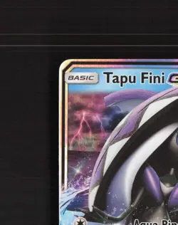 Tapu Fini GX 39/147 Burning Shadows Ultra Rare Holo Pokemon Card LP+ - Image 3