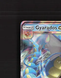 Gyarados GX SM212 Sun & Moon Black Star Promo Holo Pokemon Card LP - Image 3