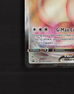 Eevee VMAX SWSH087 Sword & Shield Black Star Promo Holo Pokemon Card NM - Image 5