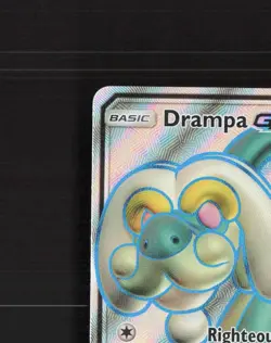 Drampa GX 142/145 Guardians Rising Full Art Ultra Rare Holo Pokemon Card NM - Image 3