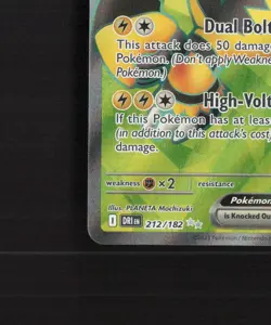 Electivire ex 212/182 Destined Rivals Full Art Ultra Rare Holo Pokemon Card NM - Image 5