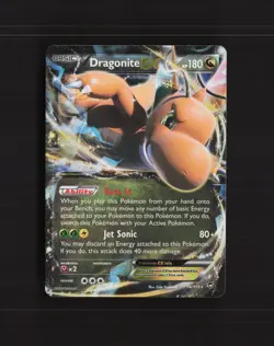 Dragonite EX 74/111 Furious Fists Ultra Rare Holo Pokemon Card LP - Image 1
