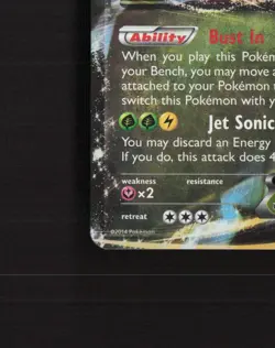 Dragonite EX 74/111 Furious Fists Ultra Rare Holo Pokemon Card LP - Image 5