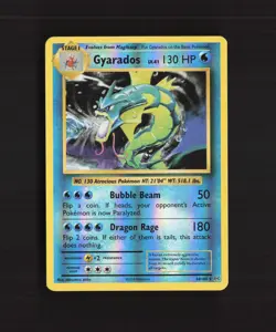 Gyarados 34/108 Evolutions Reverse Holo Pokemon Card LP - Image 1