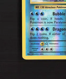 Gyarados 34/108 Evolutions Reverse Holo Pokemon Card LP - Image 5