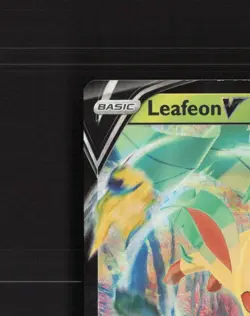 Leafeon V 007/203 Evolving Skies Ultra Rare Holo Pokemon Card LP - Image 3