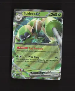 Spidops ex 019/198 Scarlet & Violet Double Rare Holo Pokemon Card - Image 1