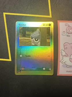 Pokemon Card Seedot 77/100 Common Reverse Holo Sandstorm 095💎NM💎 - Image 1
