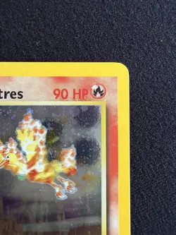 Blaine's Moltres 1/132 Gym Heroes Holo Rare WOTC LP Pokemon - Image 5