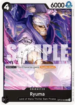 Ryuma OP10-094 English UC Royal Blood One Piece Card Game - Image 1