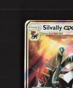 Silvally GX 90/111 Crimson Invasion Ultra Rare Holo Pokemon Card LP - Image 3