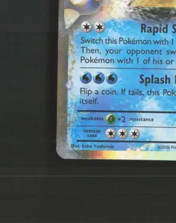 Blastoise EX 21/108 Evolutions Ultra Rare Holo Pokemon Card LP - Image 5