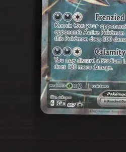 Roaring Moon ex SVP 067 Scarlet & Violet Black Star Promo Holo Pokemon Card NM - Image 5