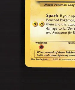 Pikachu 60/64 WOTC Jungle Set Common Pokemon Card LP - Image 5