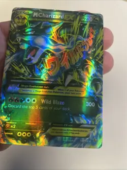 Mega M Charizard EX 69/106 (Secret Rare) 2014 XY FLASHFIRE Pokemon Card Fair - Image 4