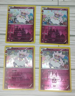 x4 Pokemon Diancie RC22/RC32 Generations Radiant Collection Trading Card TCG - Image 1
