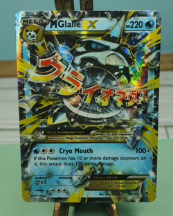 Pokemon M Glalie EX 35/162 Breakthrough Ultra Rare Full Art Holo Card TCG - Image 1