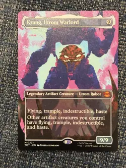 Krang, Utrom Warlord (Borderless) Teenage Mutant Ninja Turtles Regular NM - Image 1