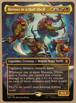 Heroes in a Half Shell 2026 Teenage Mutant Ninja Turtles Eternal Non-Foil - Image 1