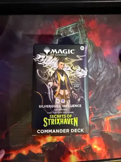 Magic The Gathering Secrets of Strixhaven Commander Deck Silverquill Influence - Image 1