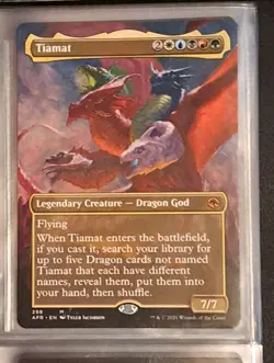 MTG D&D: Forgotten Realms complete base + Tiamat & borderless, full module set - Image 5