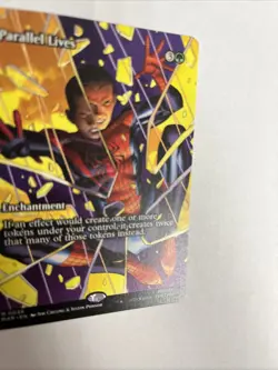 Parallel Lives Borderless Nonfoil Spiderman MTG - Image 2