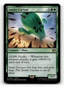 Jumbo Cactuar 191 R FINAL FANTASY - Image 1