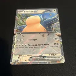 Pokemon Snorlax EX Prismatic Evolutions Holo Card 076/131 Mint Condition - Image 2