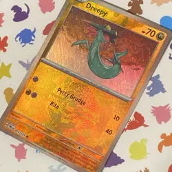 Pokemon TCG Dreepy Prismatic Evolution pokeball Reverse Holo Card 071/131 NM - Image 1